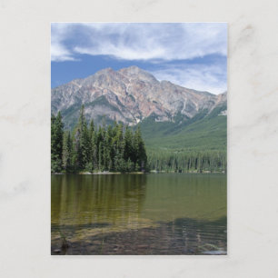 Carte Postale Pyramid Mountain et Lake Alberta Canada