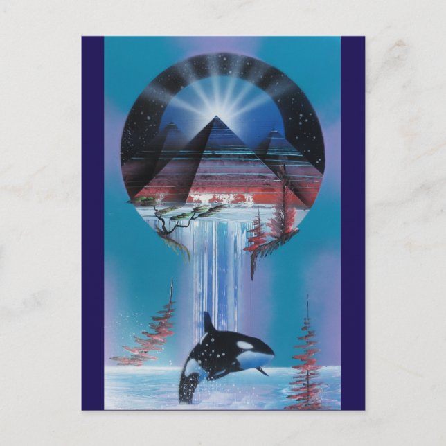 Carte postale Pyramide (Devant)