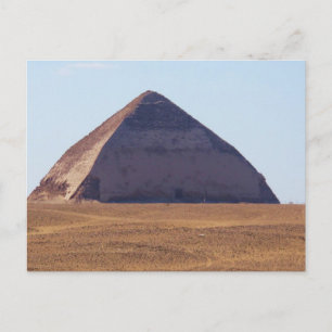 Carte Postale Pyramide ancienne bente égyptienne - Dahshur