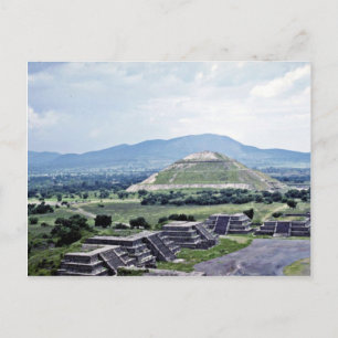 Carte Postale Pyramide Du Soleil, Complexe Teotihuacan