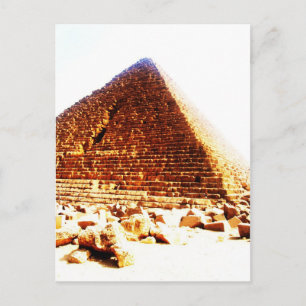 Carte Postale Pyramide, Le Caire