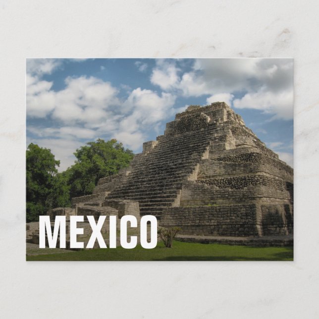 Carte Postale Pyramide maya (Devant)