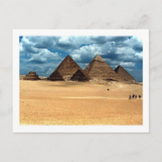 Carte Postale Pyramides de Gizeh