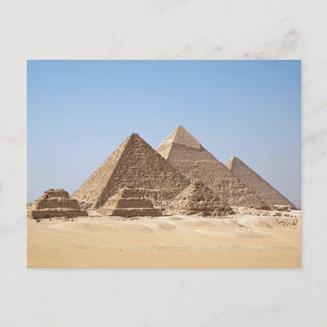 Carte Postale Pyramides de l'Egypte-Gizah (Devant)