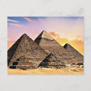 Carte Postale Pyramides égyptiennes
