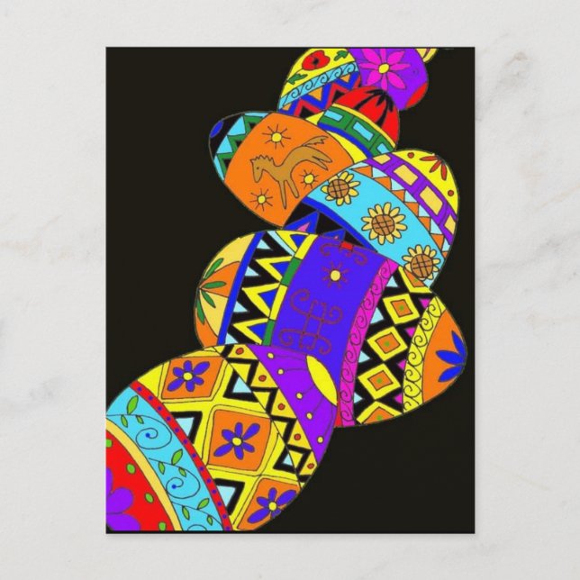 Carte Postale Pysanky (Devant)