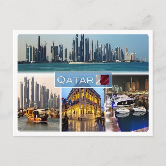 Carte Postale QA Qatar, (Devant)