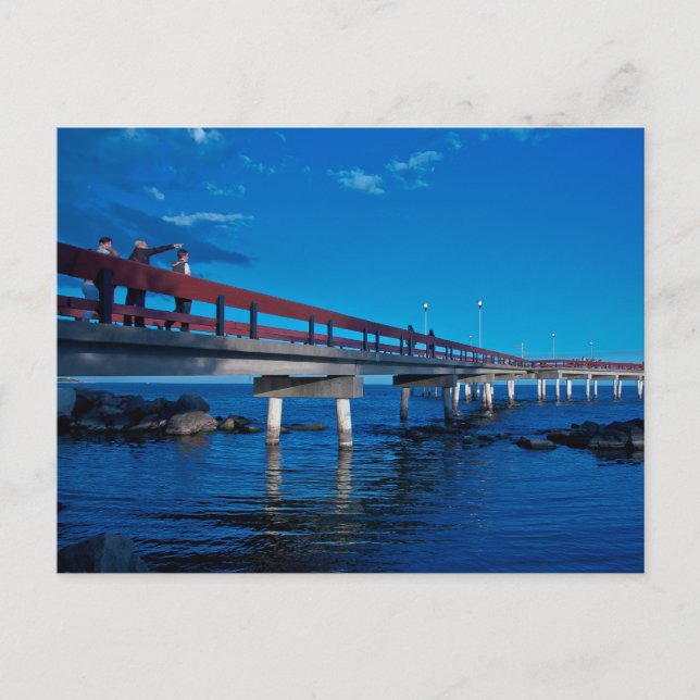 Carte Postale Quai Centre Island No 1 (Devant)