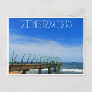 Carte Postale quai de baleine durban salutations