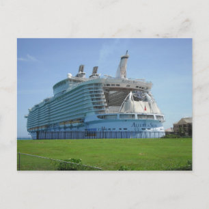 Carte Postale Quai de bateau de croisière Falmouth