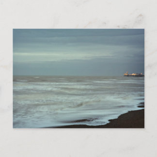 Carte Postale quai de brighton et mer