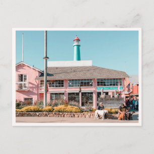 Carte Postale Quai des Pêcheurs Monterey Jetée Photo 