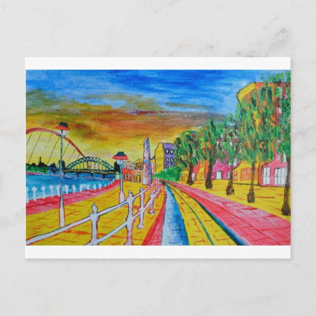 Carte Postale Quai Newcastle (Devant)