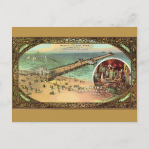 Carte Postale Quai vintage Atlantic City