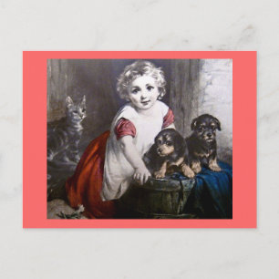 Carte Postale Qu'aimes-tu ?  Diapositive de lanterne magique