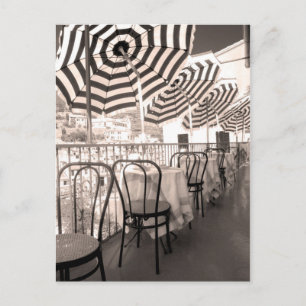 Carte Postale Quaint restaurant balcony