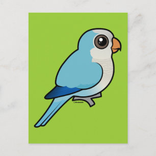 Carte Postale Quaker bleu