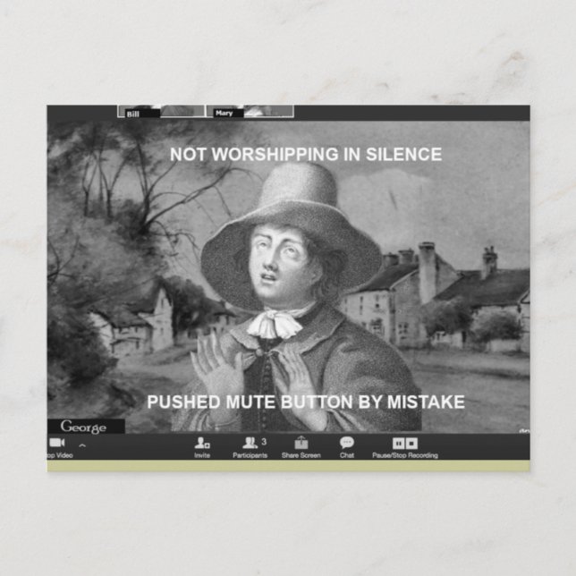 Carte postale Quaker Meeting for Worth en ligne (Devant)