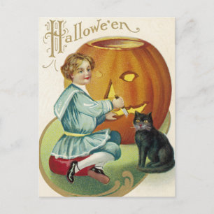Carte Postale Quand les sorcières abondent à Halloween