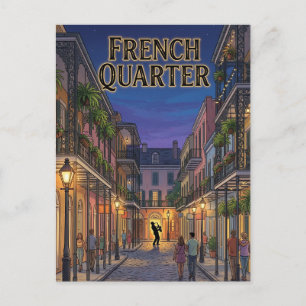 Carte Postale Quartier français