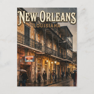 Carte Postale Quartier français États-Unis