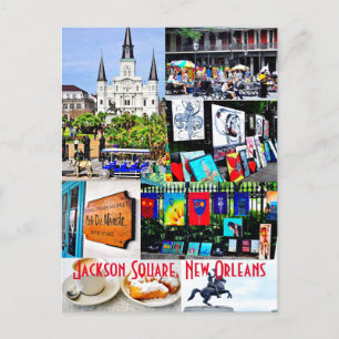 Carte Postale Quartier français, La Nouvelle-Orléans