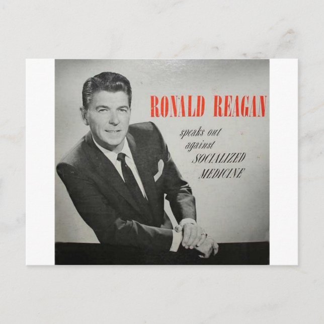 Carte Postale Que ferait Reagan ? (Devant)