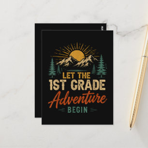 Carte Postale Que l'aventure de CP commence