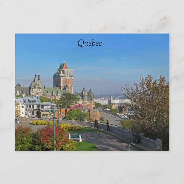 Carte postale Québec (Devant)