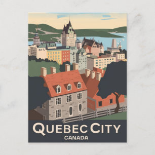 Carte Postale Québec Canada