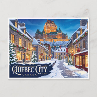 Carte Postale Quebec City Canada