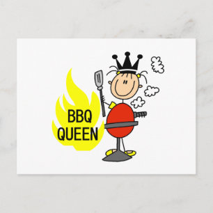 Carte Postale Queen BBQ