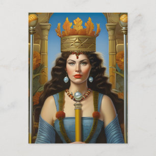 Carte postale Queen d'automne