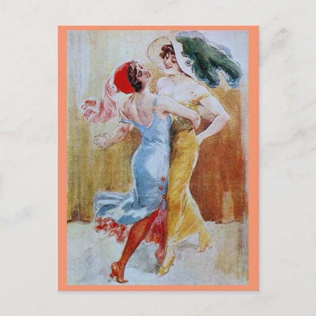 Carte Postale Queen Tango (Devant)