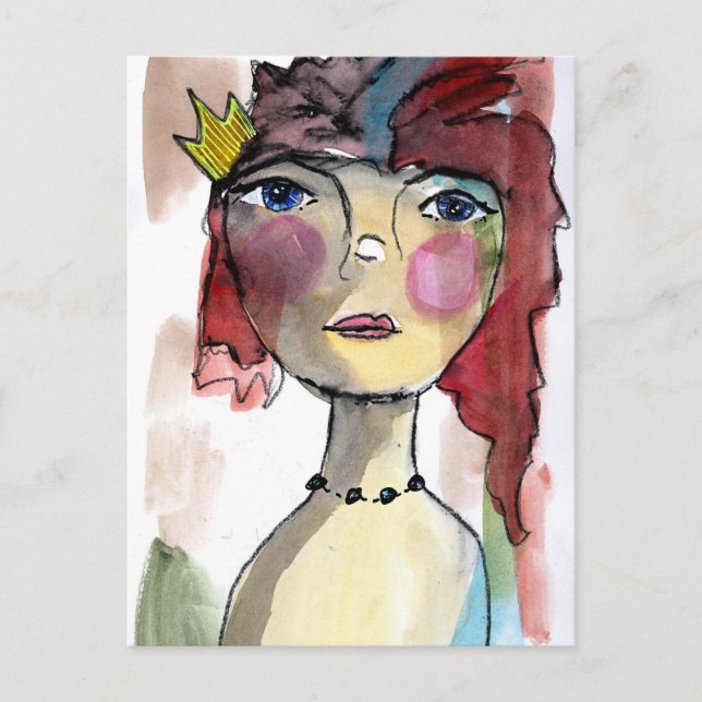 Carte Postale Queenie (Devant)