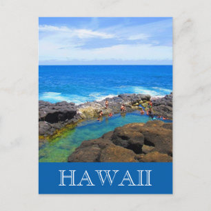 Carte Postale queens bath hawaii
