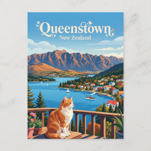 Carte Postale Queenstown Nouvelle-Zélande