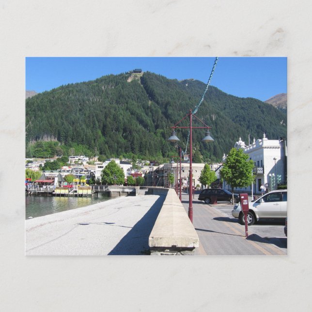 Carte Postale Queenstown, Otago, Nouvelle-Zélande (Devant)