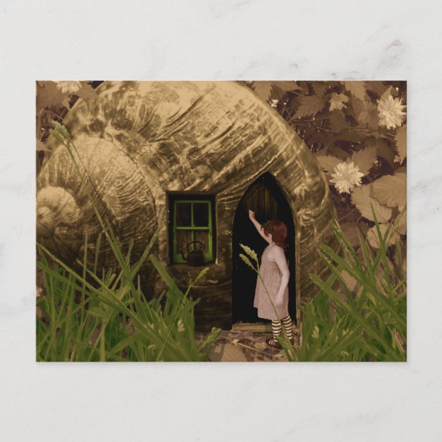 Carte Postale Quelqu'un à la maison ? (Devant)