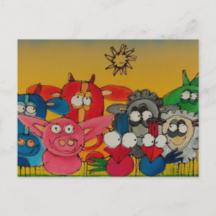 Carte Postale quelqu'un a vu pietje ?