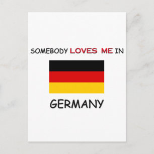 Carte Postale Quelqu'Un M'Aime En ALLEMAGNE