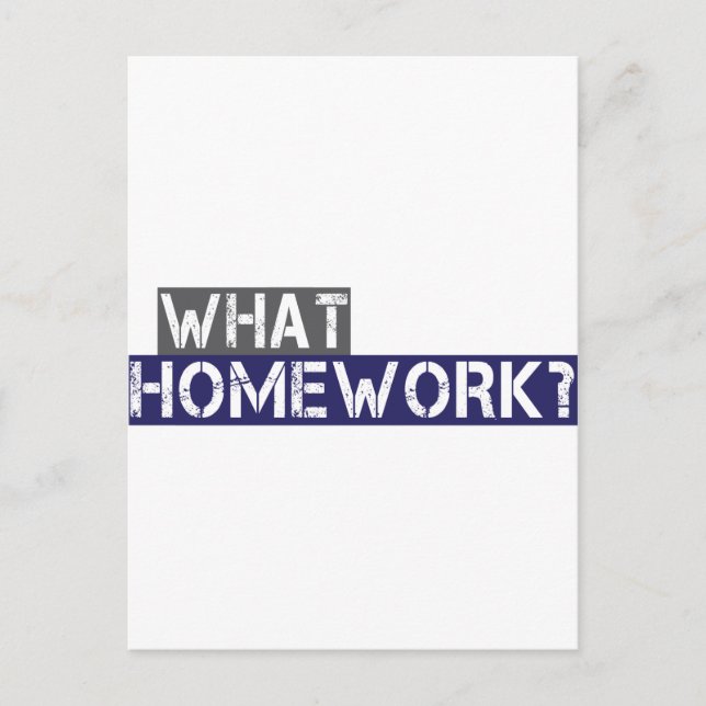 Carte Postale quels devoirs ? (Devant)