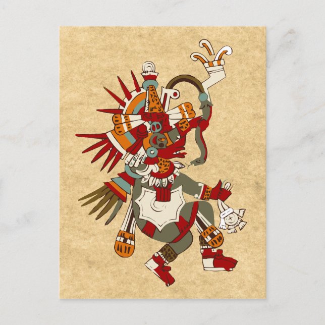 Carte Postale Quetzalcoatl (Devant)