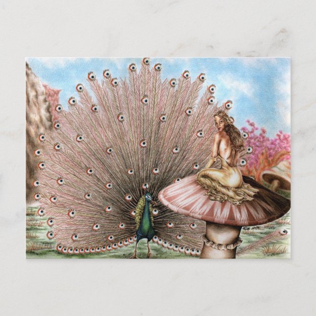 Carte Postale Queue de tournage (Devant)