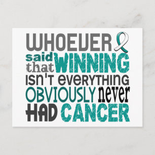 Carte Postale Qui A Dit Le Cancer Du Col
