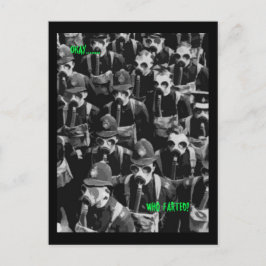 Carte Postale Qui a pété