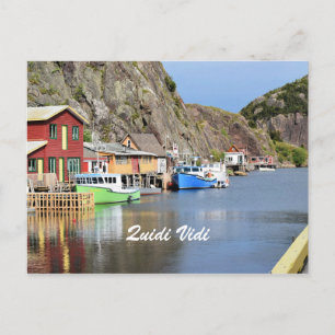 Carte Postale Quidi Vidi, Terre-Neuve-et-Labrador