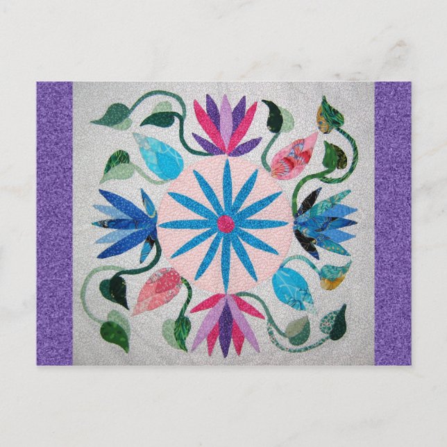 Carte Postale Quilt Whimsy (Devant)