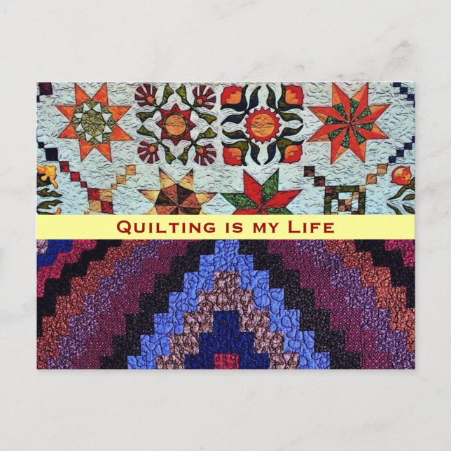 Carte postale Quilting (Devant)