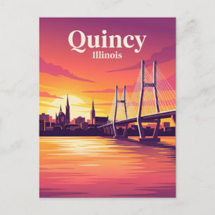 Carte Postale Quincy Illinois